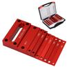 9PCS Height Gauge Blocks Aluminum Alloy Woodworking Setup Bars for Milling Machine Table Saw