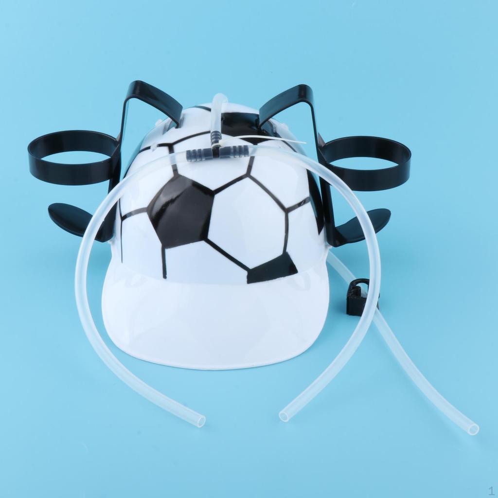 1Pc Novelty Drinking Helmet Guzzler Drinker Favor Hat Can Holder