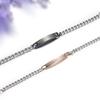 European and American Titanium Steel Hand Jewelry Lovers Gift Diamond Inlaid Jewelry and Headwear