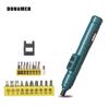 Mini Cordless Electric Screwdriver 3.6V Li-ion Adjustable Torque Portable Tool Kit Home DIY Electronics Repair Blue
