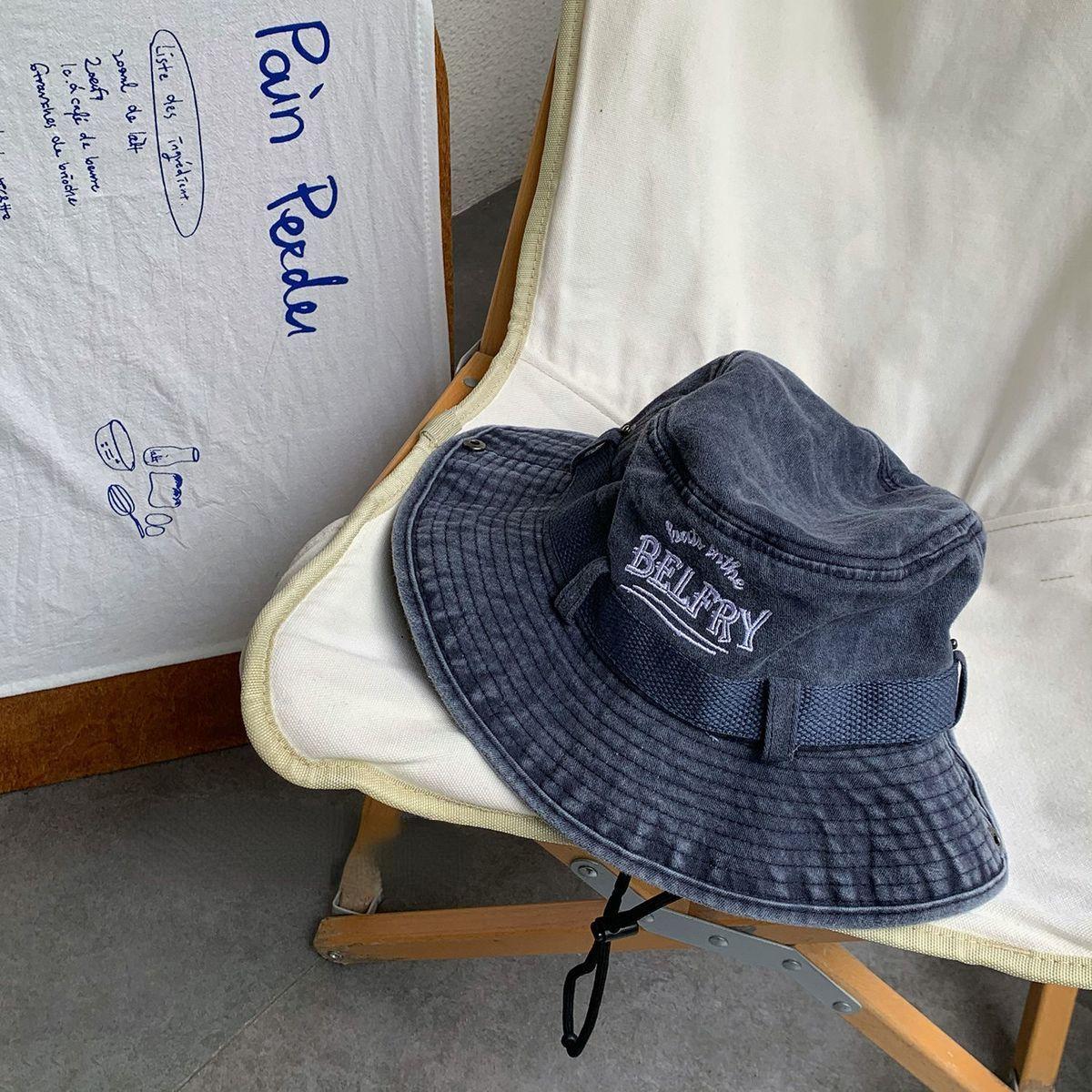 

Японські рожеві капелюхи, жіночі, літні, кемпінгові, ковбойські кепки, навіси від сонця, повсякденні жіночі кепки в стилі ретро для походів 55-60cm синій