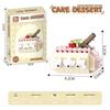 Xiaohongshu-Style Birthday Cake Building Blocks: Educational Toy for Boys and Girls