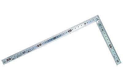 Shinwa Sokutei Rolled Gold Silver 30cm Front and Back Cm Scale 10634