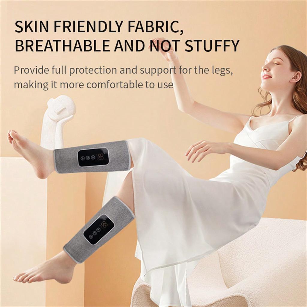 One Leg Massager Wireless Smart Electric Leg Massage Machine Blood Circulation Knee Calf Muscle Massage