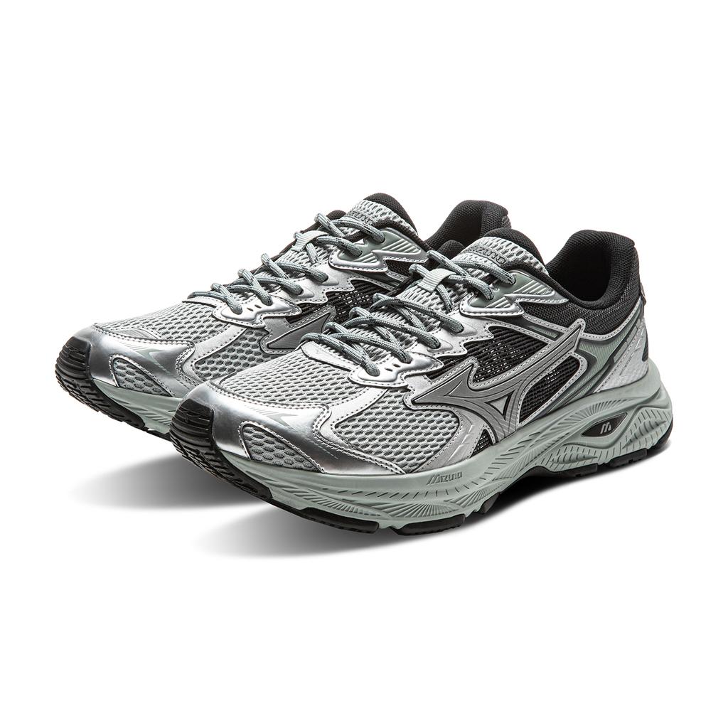 Mizuno Racer V2 Comfortable Fabric Synthetic Leather Shock Absorbing Wear Resistant Breathable Lightweight Low Top Running Shoes D1GH250601