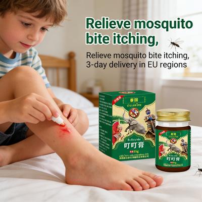 Thai Bing Cream Gentle Care for Leg Skin, Soothing and Repairing After Mosquito Bites