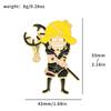 191 Spot ONE PIECE Brooch Riman Metal Badge Luffy Pirates One Piece Pin Accessories