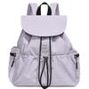 Schoolbag Japan and South Korea New Casual Backpack Large Capacity Backpack Commuter Drawstring Flip School Bag Lightweight Travel Backpack