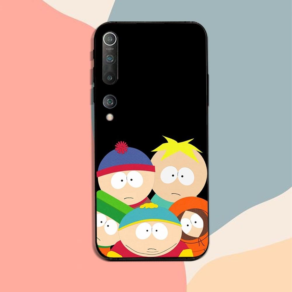 Cartoon-S-Souths-P-Park Phone Case For Xiaomi 11 Redmi Note 11 5G 8T 9A 9 10T Note8Pro Note9 12SUltra Black Case
