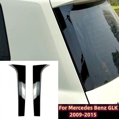 For Mercedes Benz GLK Class X204 GLK 200 260 300 2009-2015 ABS Car Rear Window Spoiler Side Wing Cover Sticker Trim