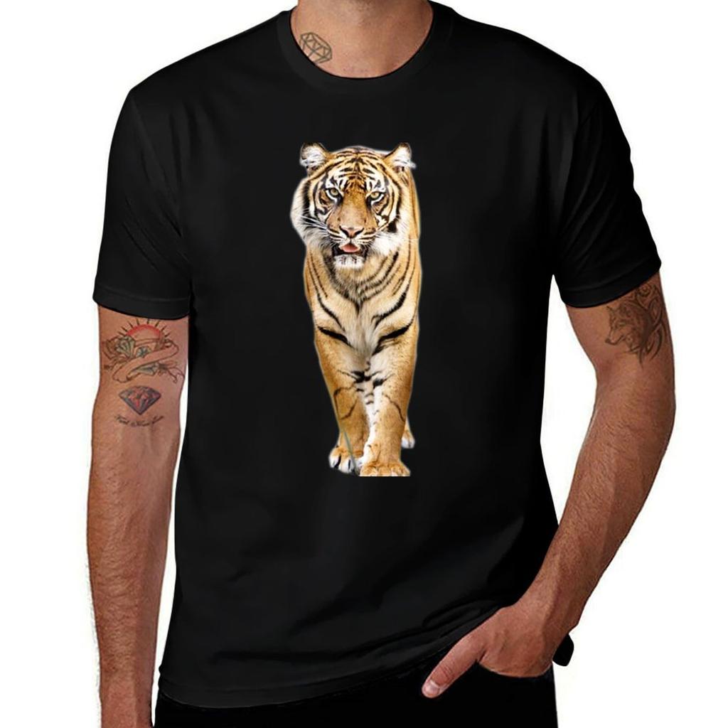 Tiger Tshirt Sports Basic Short Sleeve Tshirt