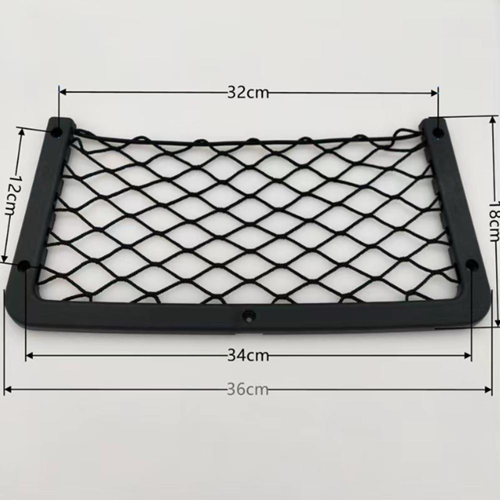 Practical Storage Organizer for Vehicles 4 Pack Mesh Design
