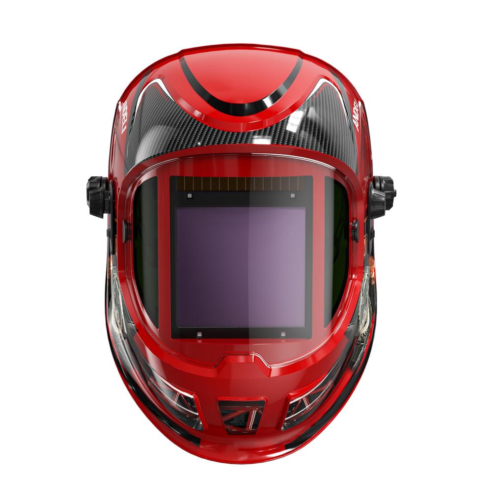 ANDELI Spawanie 4 Łuk Automatyczny Automatyczne Przyciemnianie Maska Spawalnicza Poziom Przyciemniania Spawanie Szerokie Pole Widzenia do Widzenia Spawu Kompatybilne Spawanie