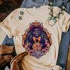 Moon Cat Tshirt Women Anime Harajuku Manga T-shirts Female Comic Graphic Japanese Clothes