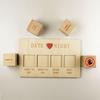 Date Night Dice, Take Out Dice For Couples, Portable Couple Wooden Dice Kit For Adults Women Men Husband Girlfriend Boyfriend Ch