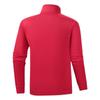 Unisex Stand Collar Zipper Hoodie - Long Sleeve Outdoor Sports Jacket for Autumn/Winter Martial Arts Coaching.