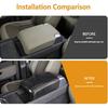 Car Armrest Cover Compatible with Land Rover Defender 90 110 130 2020-2026 | ABS Center Console Armrest Lid,Protector Cover,Anti-Scratch,Decorative
