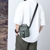 Borsa a tracolla impermeabile da uomo, borsa a tracolla verticale leggera, piccola borsa