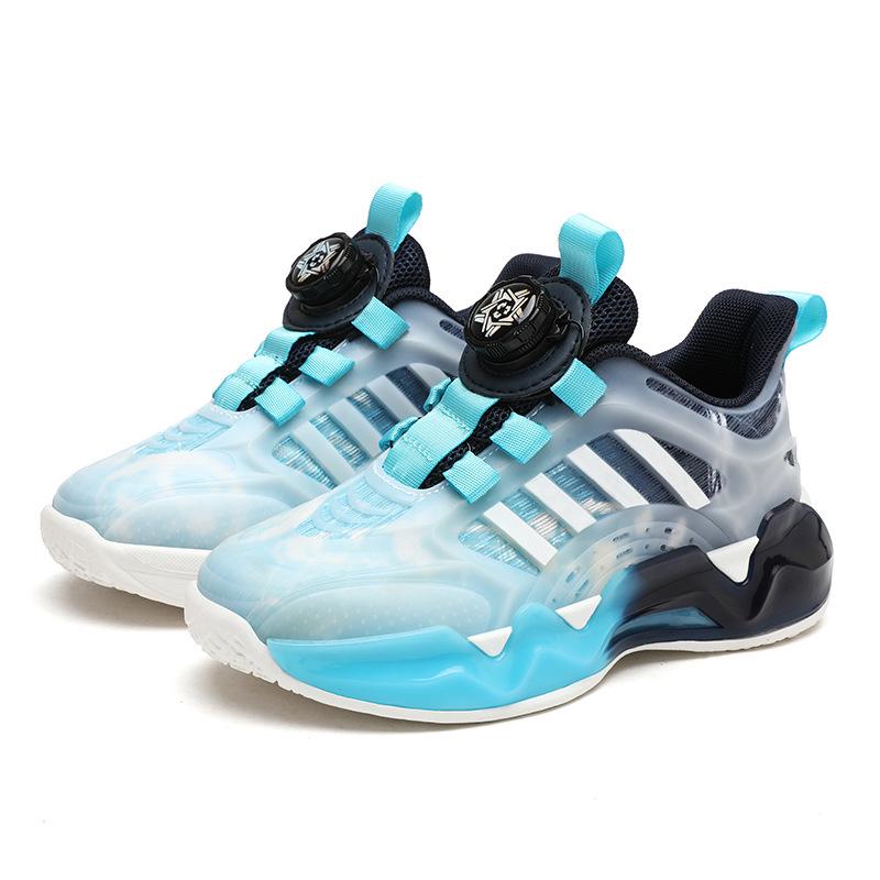 

Дышащие сетчатые кроссовки для мальчиков 2024 года с поворотной пряжкой - Легкие кроссовки для бега с мягкой подошвой для детей 35