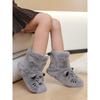 Autumn Winter Children's Floor Socks Baby Indoor Home Walking Socks Fleece Lined Thickened Infant Non-Slip Socks Shoes Socks