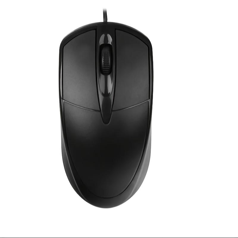 USB Optical Wired Mouse Laptop Home Office Mouse Anti Slip Roller 3D 1200DPI Game Mouse Computer Additions for PC Notebook Desktop General Mouse