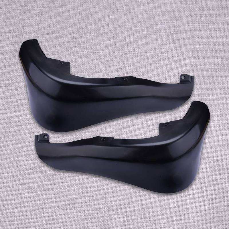 Rear Left & Right Bumper End Cap Cover 76896-04901 76895-04901 Fit For Toyota Tacoma X-Runner Black Plastic