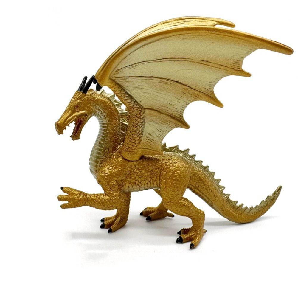 Western Beast Simulation Warcraft Ice Flying Dragon Dragon Animal Model  Kid Toy