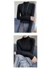 Women's Knitwear Sweater: Half-High Neck, Slim Fit Long Sleeve Top for Autumn/Winter