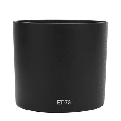 ET-73 Plastic Black Camera Mount Lens Hood Fit for Canon EF 100mm F 2.8L Macro IS USM Lens