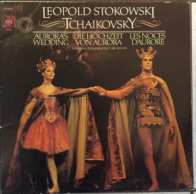 LP Record TCHAIKOVSKY, STOKOWSKI CONDUCTS NAT - Aurora's Wedding - Die Hochzeit Von 76665 CBS 1978 Europe Classical Used