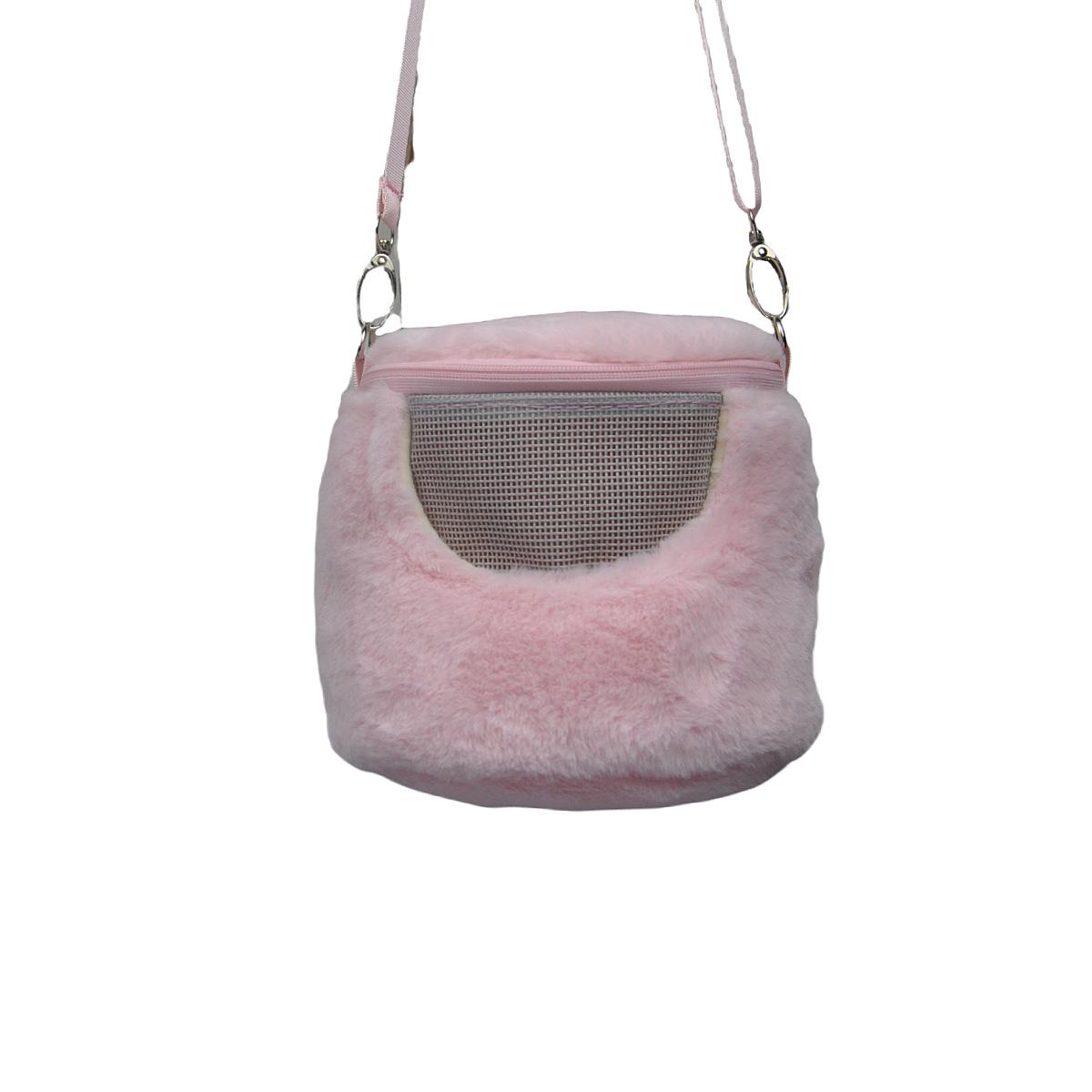 

Золотистый хомячок Маленький питомец Рюкзак для прогулок - Портативная сумка-цилиндр через плечо