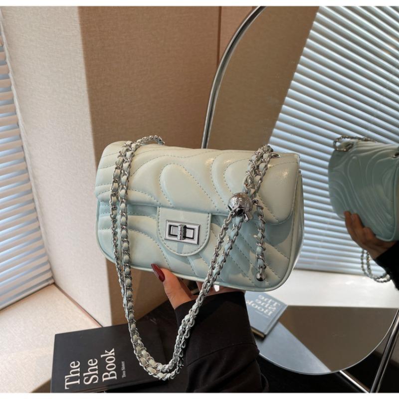 Premium small bag, new summer versatile chain, shoulder messenger bag, small square bag.