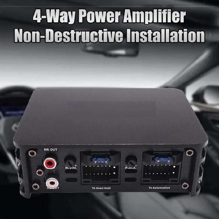 Multifunctional 240W Vehicle Sound Amplifier with High Power Output and Easy Installation for Enhanced Music Enjoyment