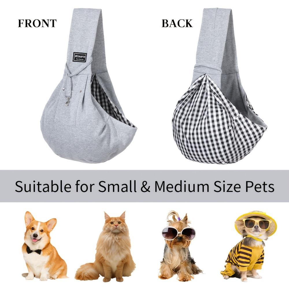 Bequeme Hundetasche, Umhängetasche für Haustiere, für Reisen im Freien, tragbare Tragetasche für Katzen und Welpen, für den Transport von Haustierbedarf