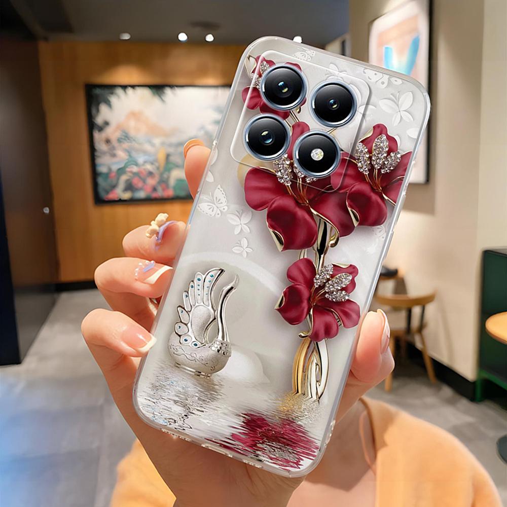 For Xiaomi 14T Case Soft Silicon Transparent Anti Drop Phone Cover For Xiaomi Mi 14t Pro Mi14T Lightweight Back Shell Funda Capa