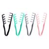 Korean Style Men's Cross-Textured Hair Styling Comb for Fluffy Roots and Bangs