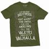 Men's Viking T-Shirt Viking Warrior Shirt Stand Your Ground Gift Tee Shirt