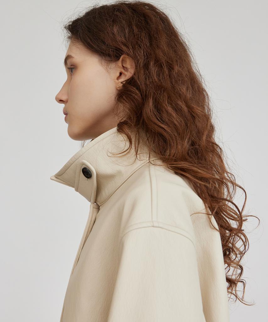 Itov Seoul Leather Buckle Jacket Iv