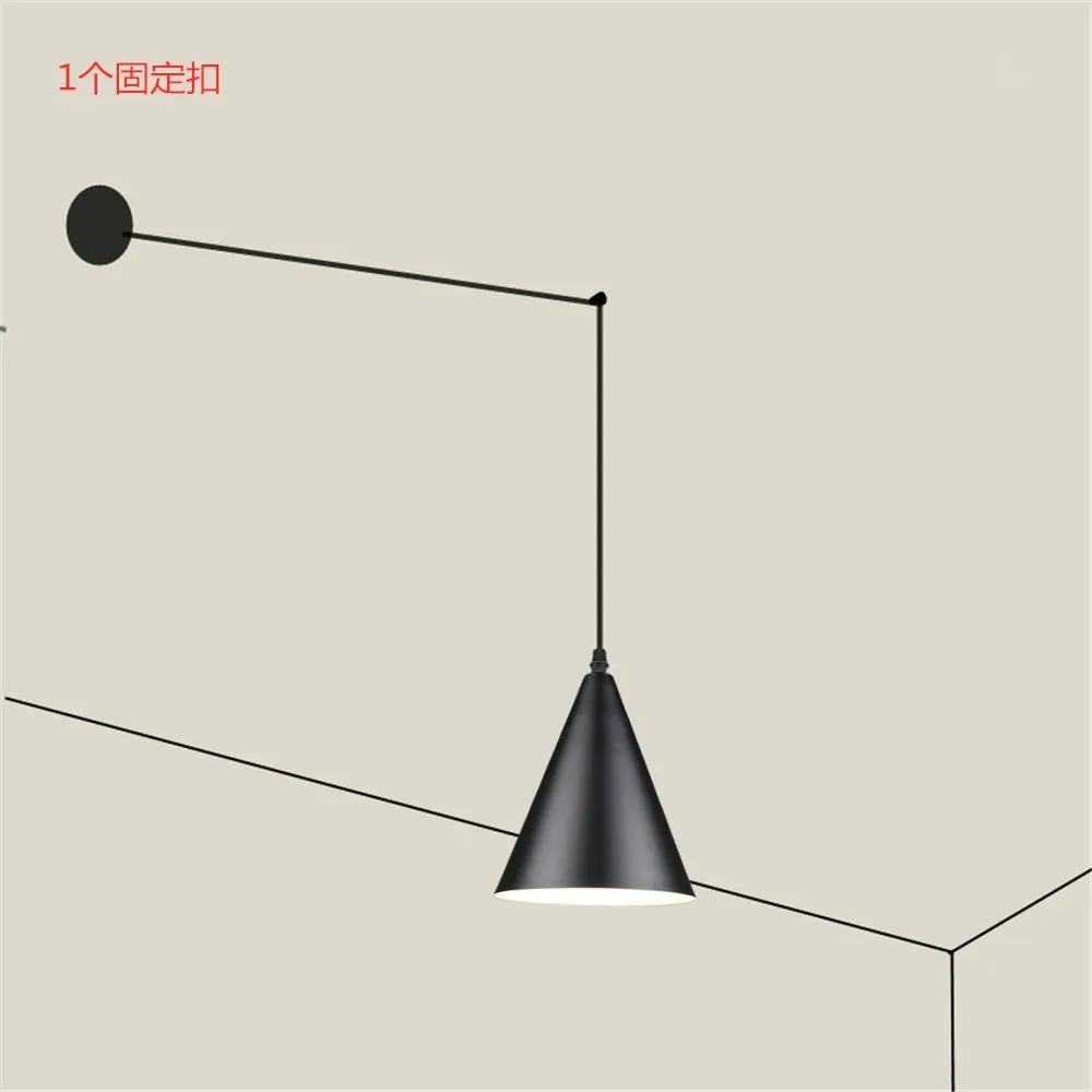 Simple Modern Retro Industrial Style Three-head Chandelier Led Wrought Iron Chandelier Bedroom Kitchen Living Room Lighting