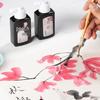 Super dicke Tinte mit Pfirsichblütenduft für Kalligraphie: Chinesische Malerei, Kleine Regelschrift, Schlanker Goldstil, Leim für Anfänger