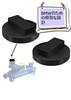 YFFSFDC 2 Pack Jack Pad Adapter for BMW MINI Rubber Super Heavy Duty Special Fiber