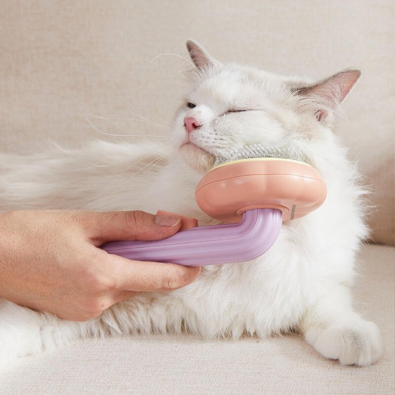 One-Touch Pumpkin Pet Brush C19SB Purple (C13SB-PURPLE)