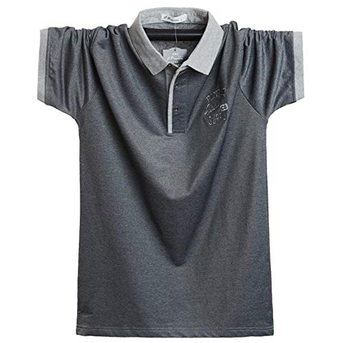 

Two Steps Behind Men s Short Sleeve Golf Polo Shirt, Oversized, Loose Fit, RE59 (XL, Dark Gray)