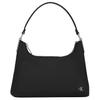Lightweight Niche Letter Underarm Fabric Shoulder Bag Medium Women Bags Space-Black 4K3219G-UB1