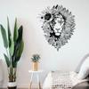 Metall Löwe Wandkunst Heimdeko Statue