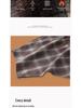 Women's Retro Irregular Plaid Woolen A-line Long Skirt - Autumn/Winter 2025 Collection