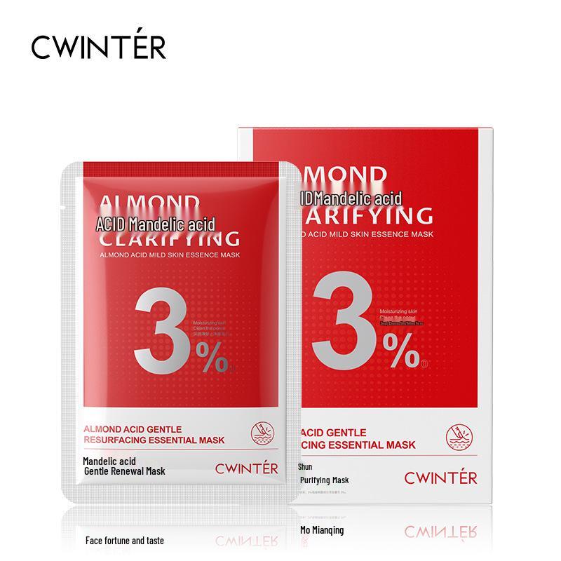 Обновляющая тканевая маска для лица Zhiduo с миндальной кислотой