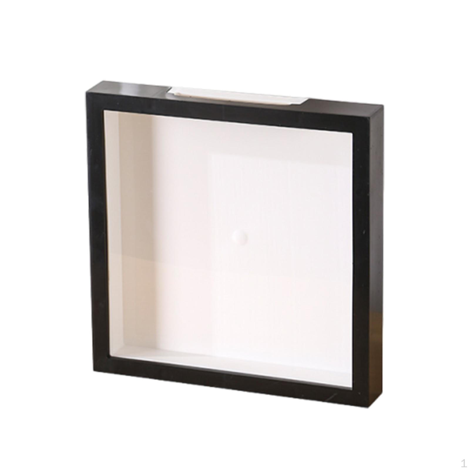 

Compact, Lightweight, Square Frame for Cinema Tickets And Artwork Black and White