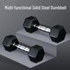 Elangyan Rubber-Coated Hex Dumbbells