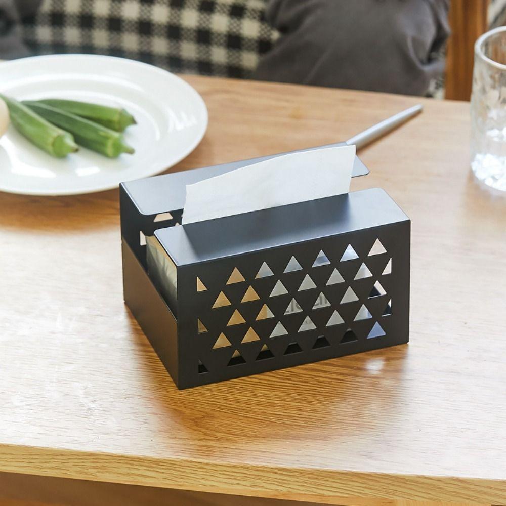 Multi-Purpose Paper Towel Storage Box Kitchen Organizer Tissue Dispenser  Household